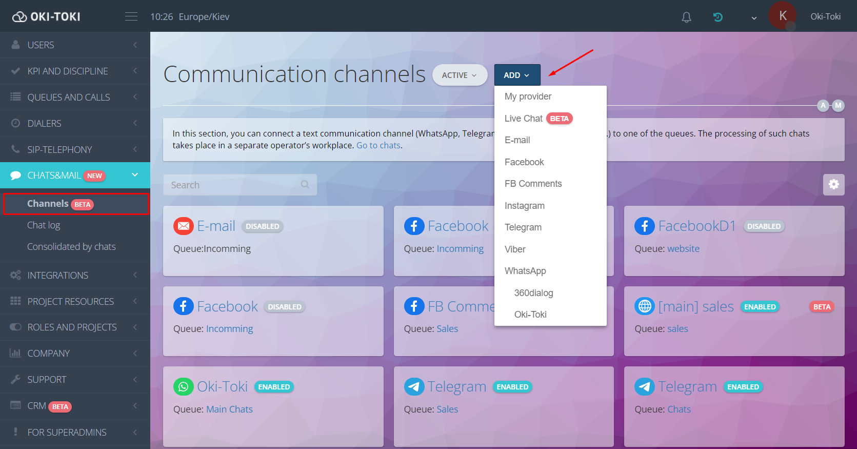 Канали комунікації